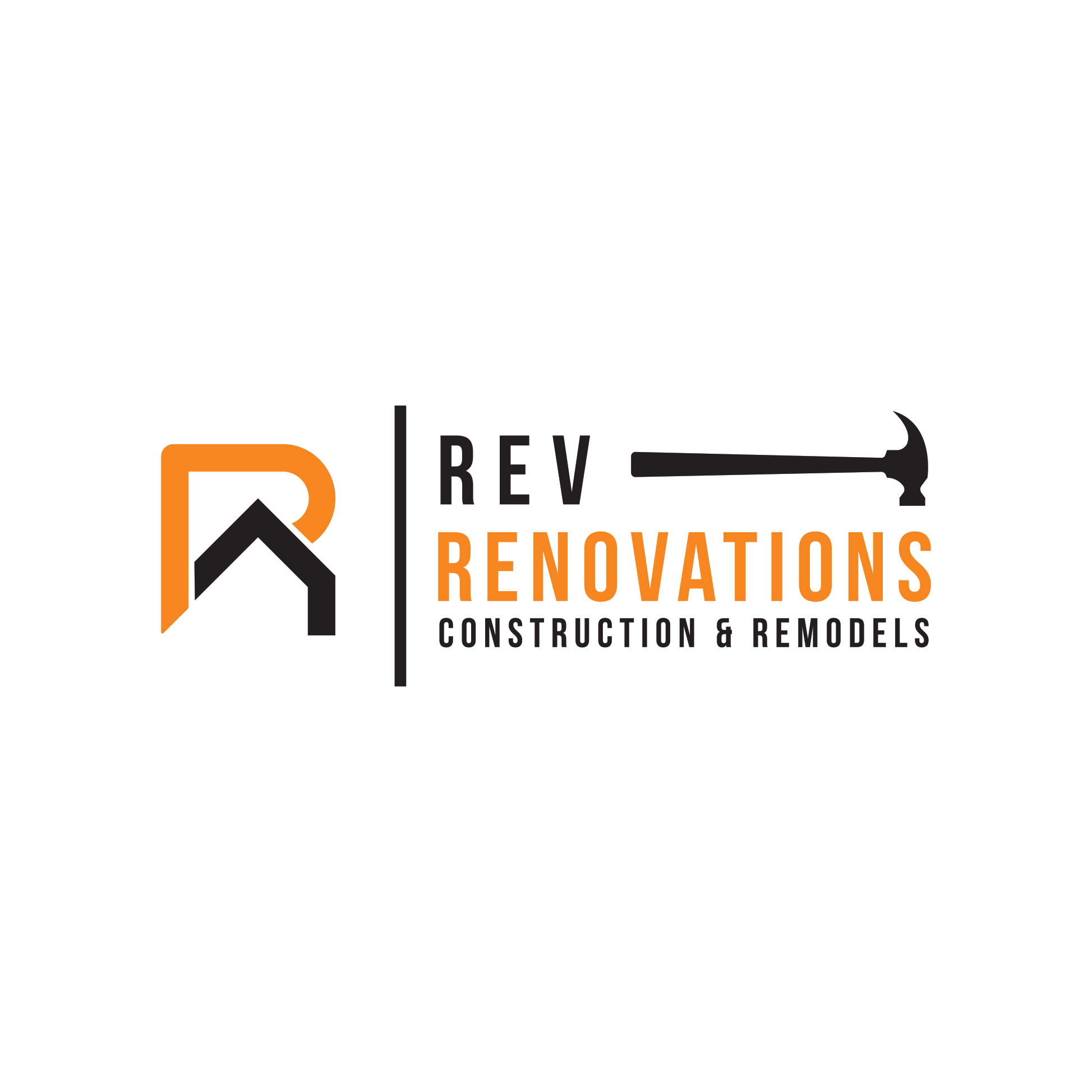 Virmoa client of REV Renovations construction and remodels on a white background